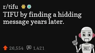 TIFU by finding a hidding message years later.