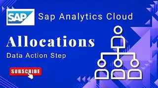 SAP Analytics Cloud (SAC) | Planning | Data Actions |  Allocation Step