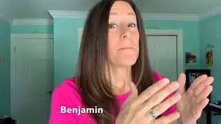 Learn to Spell BENJAMIN Toddler Song | Learn to Talk with Patty Shukla