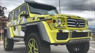 Custom G-Wagon 4x4&sup2; | Winter Camo Wrap