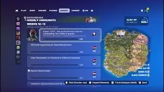 Fortnite New Weekly highlights Weeks 12-13 Quests (Fortnite battle Royale)