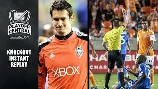 Red Cards and Penalty Kicks in Knockout Round | Playoff Central