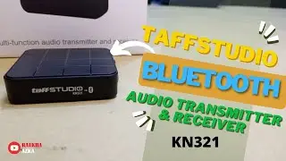 Taff Studio KN321 Bluetooth Audio Transmitter dan Receiver | Make simply for listen audio