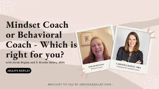 Mindset Coach or Behavioral Coach   Which is right for you?