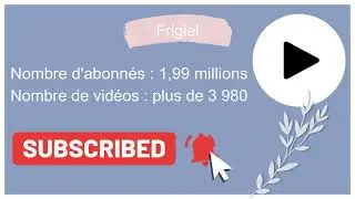 Une nouvelle cha&icirc;ne &agrave; d&eacute;couvrir : Frigiel