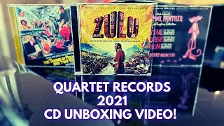 Quartet Records - 2021 CD unboxing video!