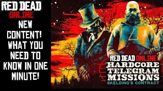 Red Dead Online - New Title Update Today! New Content! All You Need To Know In 1 Minute!