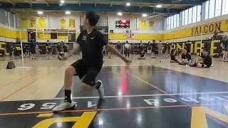 Mitty vs Andrew hill badminton