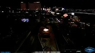 Aerial Drone Footage of the Welcome to Las Vegas Sign May 2024