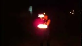 Feuerstab - &Uuml;bung
