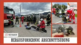 Tiefgraben: Großangelegte Herbstübung am Feiertag