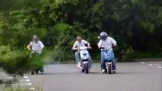 Polini Evo Malossi Team Racing Roller Scooter Tuned Video