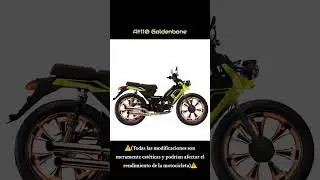Brillas y Brillas tan lindo At110lt Goldenbone #italika #vento #suzuki #honda #cfmoto #at110 #motos