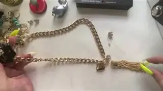 Goodwill Bluebox mixed jewelry unboxing to resell for profit GIVENCHY!