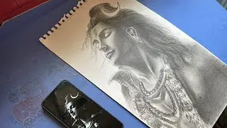 How to draw a Mahadev || Lord Shiva || Outline tutorial ||