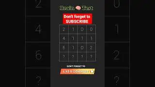 IQ Test For Genius Only - How Smart Are You? #IQ #shorts