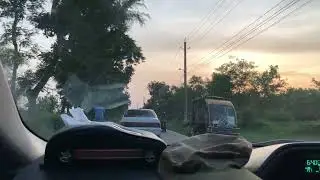 Jessore Airport Road Evening Drive Adventure