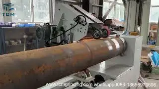 TCM-WP Hard chrome cylinder rod polisher steel pipe exterior surface automatic polishing machine