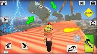 Bike Impossible Tracks Race 3D Motorcycle Stunts - Android gameplay FHD #4