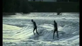 International Surfing Day an der Isarwelle Plattling