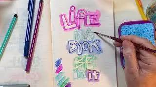 A DAILY JOURNALING HABIT: LETTERING.