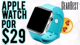 [PRE-SORTEO] SEXY SMARTWATCH CON APARIENCIA APPLE WATCH ($29) | D Watch (Unboxing/Review)