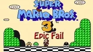 Super Mario Bros 3: Epic Fail - World 3-8 (Nintendo 3DS)