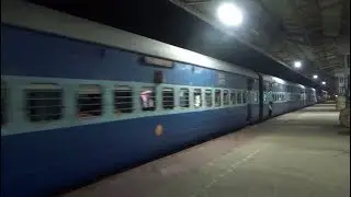 Night Spotted of 15711/UP Howrah-katihar Weekly Express at Jirat Railway Station