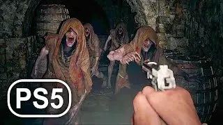 RESIDENT EVIL 8 PS5 Gameplay Demo 4K ULTRA HD Werewolves Zombies Horror