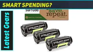 Best Value? Print.Save.Repeat. Lexmark 56F1U00 Toner Cartridge 3-Pack