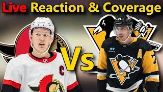 Can The Penguins Take The Metro? | Senators vs Penguins LIVE