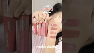 Wardah gleaming new muted shades! The original 19 is really cool.