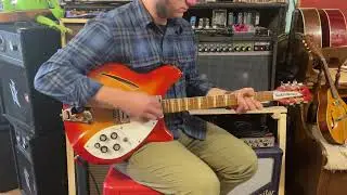 1966 Rickenbacker 360/12 electric semihollow 12-string guitar