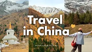China Vlog 🏔️ Stunning West Sichuan | 4-day RV Tour, Mount Siguniang, Golden Autumn Foliage | 1