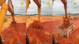 How To Excavators Load Soil Onto Trucks Professionally P1571