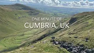 Cumbria UK in One minute of