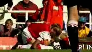 Ian Wright Goal (record breaking goal) - Arsenal 4 Bolton Wanderers 1 - Premiership (13/9/97)