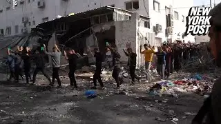 Moment IDF soldiers capture 70 armed Hamas terrorists at Gaza hospital