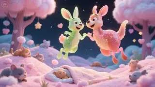 Jelly Jumping Kangaroo | Fun Baby Song with Bouncy Kangaroo Adventures | 3D Animated Rhyme