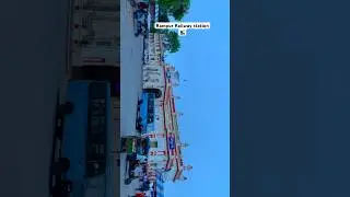 Rampur railway station 🚉 morning view #viralvideo #rampurrailwaystation #up22