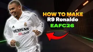 Как создать Роналду в роли R9 в EA FC 26 | Pro Clubs Lookalike