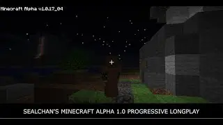 Minecraft Alpha v1.0 Longplay - E182 (R15) - Building a Wheat and Seed Farm at the Cascadia Port