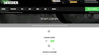Fantasy Insider's Smart Lineups - The Easy Way to Play Daily Fantasy