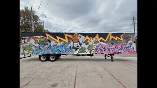 Graffiti truck trailer @getfreshrailroad