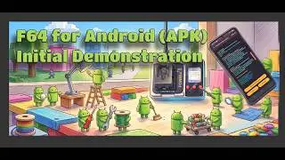 F64 for Android (APK) Initial Demonstration #f64 @thefonefix