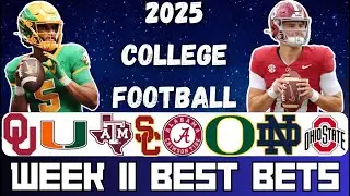 College Football Week 11 Top Bets & *Predictions* | Best Picks