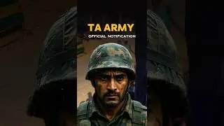 TA Army भर्ती 2025 | All Zone Notification | 18 से 42 साल तक मौका #shorts #army