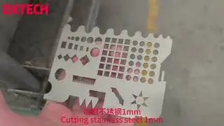 DXTECH Laser--DX251137F  Fiber laser cutting machine inspection video