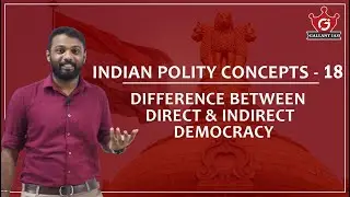Difference between direct and indirect democracy|Indian Polity - THE RASHTRA