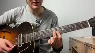 Soloing Out Of Chord Shapes-Monthly Lesson Preview! More &ldquo;Honeysuckle Rose&rdquo; Lick Application
